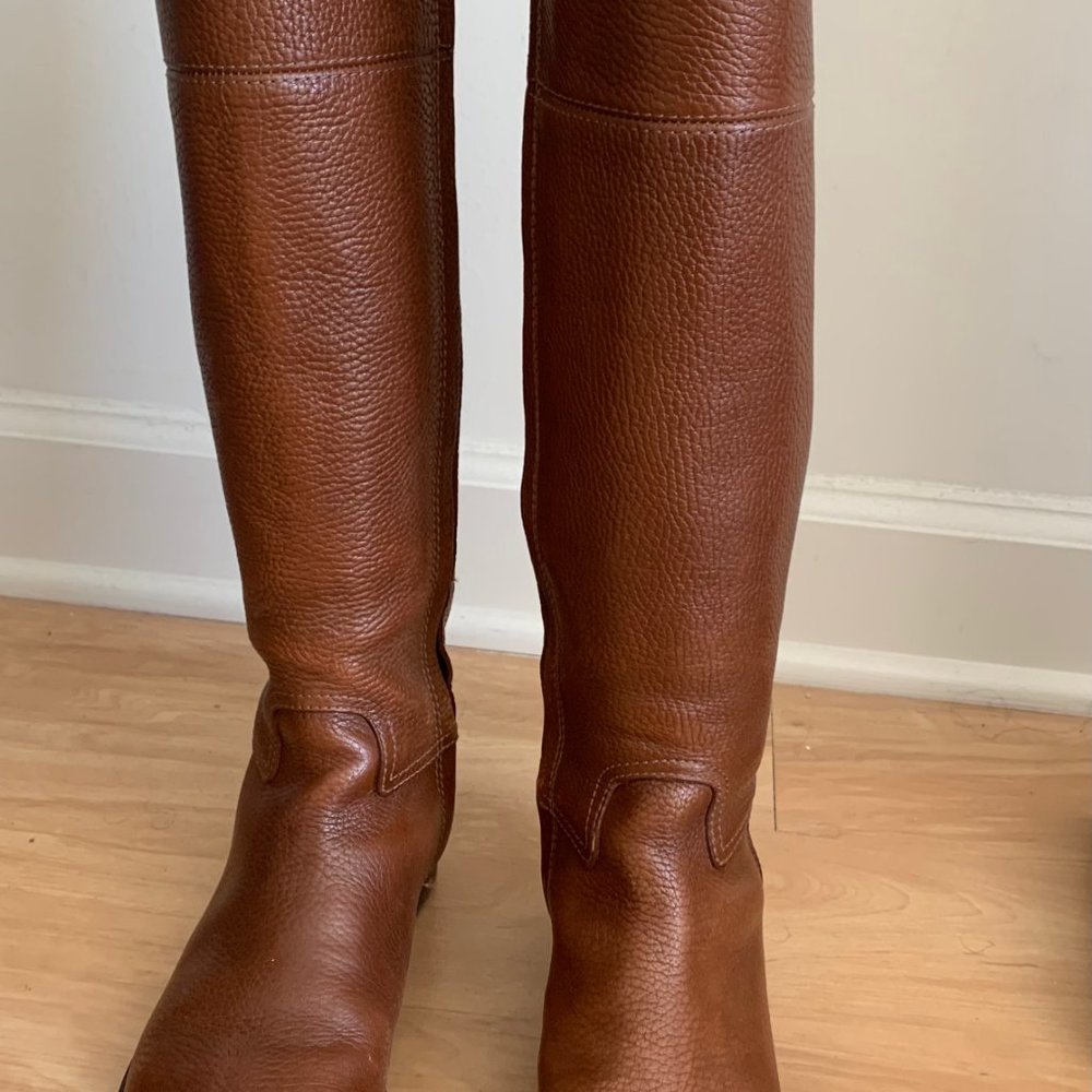 Tory Burch Junction Riding Boots - Picture 7 of 9